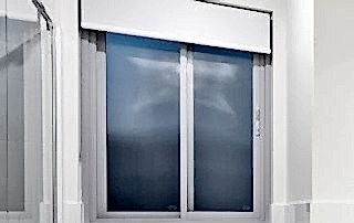 Single sliding window installed in a second bathroom in a new Perth home